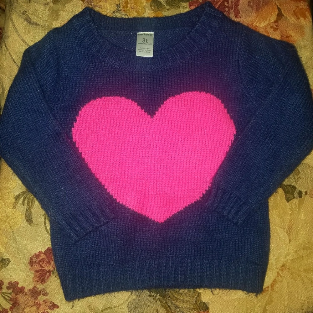 Dark blue sweater